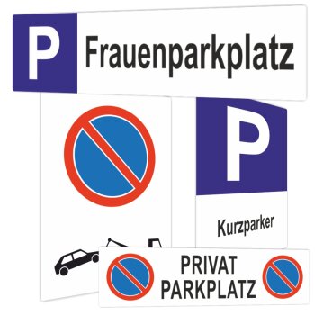 Parkplatzschilder