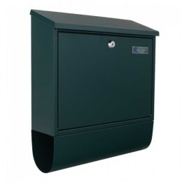 Briefkasten Design Mailbox Villa Spezial Set gr&uuml;n