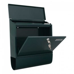 Briefkasten Design Mailbox Villa Spezial Set gr&uuml;n