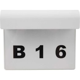 LED Hausnummer Hausnummernleuchte inklusive Zahlensatz