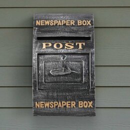 Briefkasten Wandbriefkasten mit nostalgischem Charme im Vintage Look
