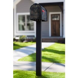 Exklusiver US Mailbox-Ständer Standfuß aus wetterfestem Druckaluminium