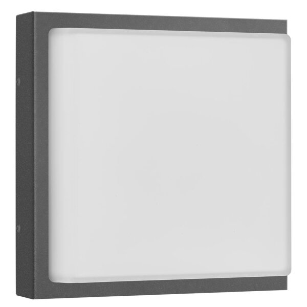 LCD Wandleuchte LED mit Bewegungsmelder Graphit Typ 045LEDSEN 13 Watt