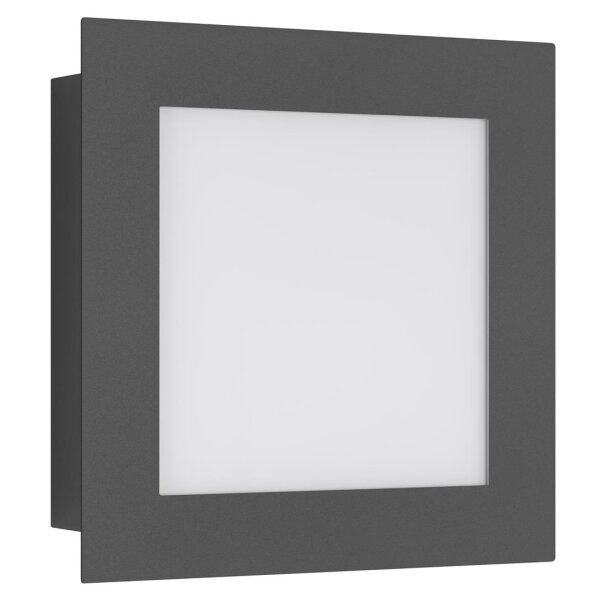LCD Wandleuchte LED mit Bewegungsmelder Graphit Typ 3007LEDSEN 12 Watt