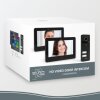 ELRO PRO PV40 Full-HD Video-Türintercom-System - 2 Wohneinheiten (PV40)