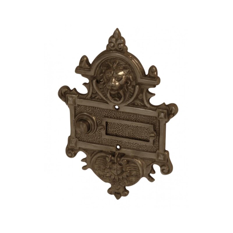 türklingel antik Taster bronziert antikeklingel Klingeltaster