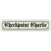 Mini-Straßenschild Checkpoint Charlie