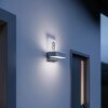 Sensor-LED-Außenleuchte Hausnummer L 820 SC anthrazit