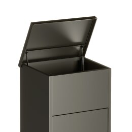 Design Paketkasten Postbox Paketbox Black Schwarz RAL 9005