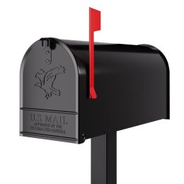 US-Mailbox Big mit Standfuß verschiedene Farben...