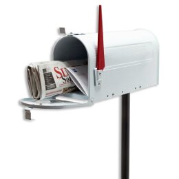Amerikanischer Briefkasten US Mailbox WEI&szlig; mit...